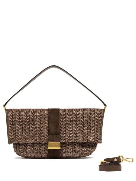 Клатч плетеный, GIANNI CHIARINI, BS 12246/COMM PGLSPG 1384