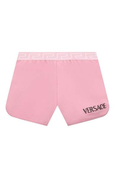 Детское: Хлопковые шорты Versace