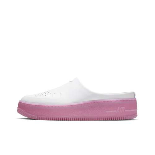 Nike Air Force 1 Резиновая подошва Шлепанцы Женские Белый Розовый