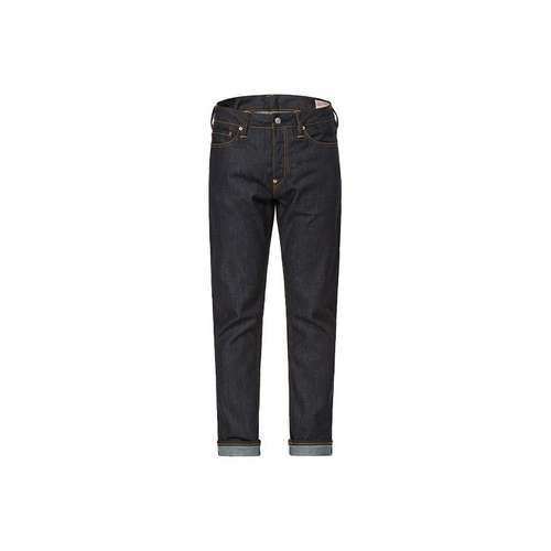 EVISU SS22 Джинсы Мужские Джинсовый Синий
