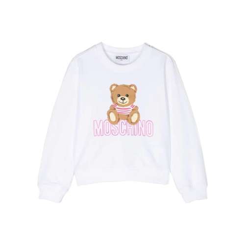 MOSCHINO Белый Kids Свитшоты