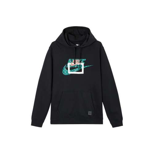 Nike Американский худи в стиле ханфу Мужской Черный