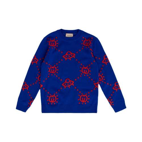 GUCCI Синий Kids Свитера