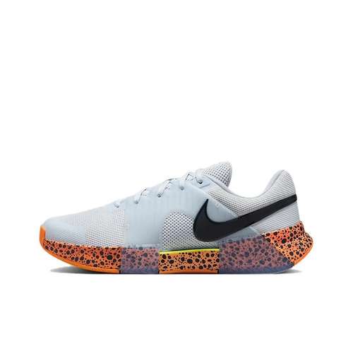 Nike GP Challenge 1 Устойчивые к истиранию Низкие теннисные кроссовки Мужские Серый Синий Оранжевый