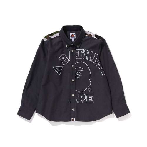 A Bathing Ape SS25 Рубашка Разборный обруч Детская