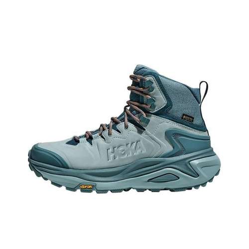 HOKA ONE ONE Kaha 3 Противоскользящая Устойчивая к износу MID Топ Походная обувь Женская Синяя