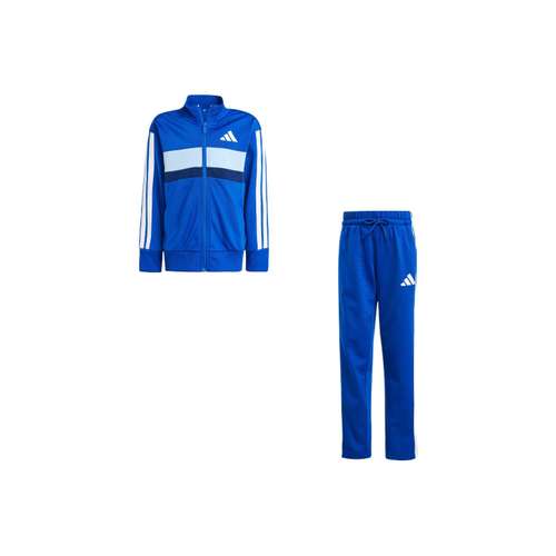 Adidas Повседневная спортивная одежда ESSENTIALS Tiberio 3 Stripes Tricot Track Костюм для детей