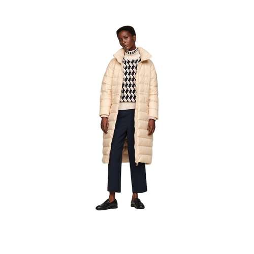 Tommy Hilfiger Пуховик Женский Экрю