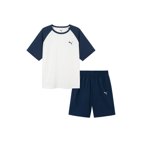 PUMA Синий Белый Tone 00381 Унисекс Повседневная Спортивная Одежда