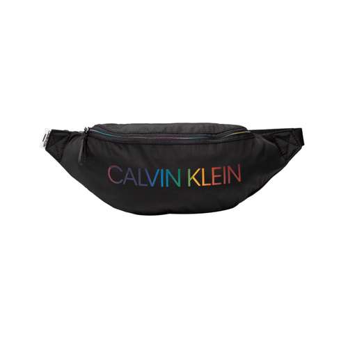 Ck Calvin Klein Нейлоновая Сумка через плечо Поясная Сумка Мужская Черная