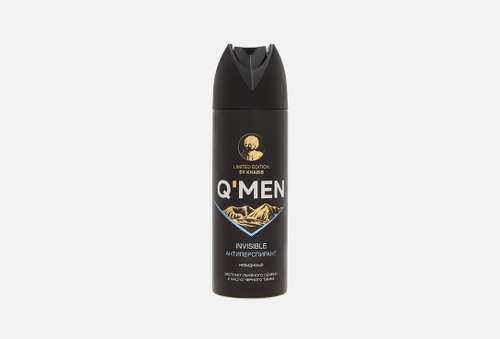 Антиперспирант для тела | Qmen | Invisible with Flaxseed extract