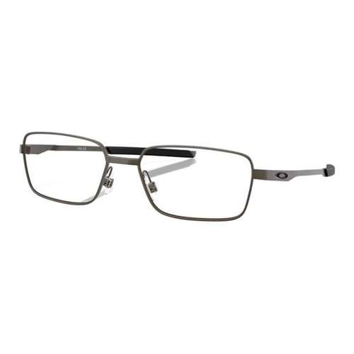 Oakley Металлические прямоугольные очки с диоптриями унисекс цвет бронза