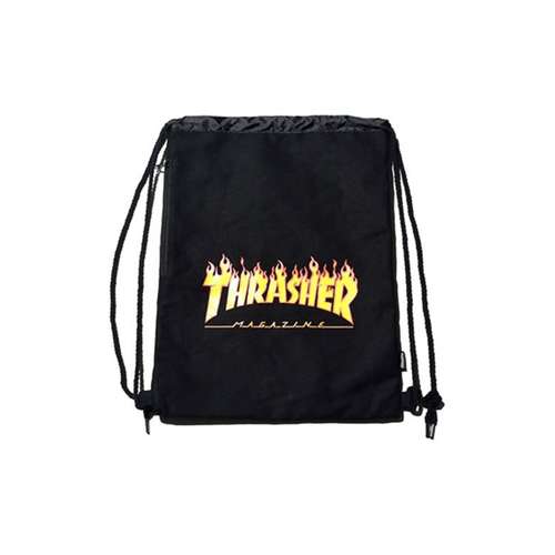 Thrasher Хлопковый и Холст Рюкзак Стандартный (Standard) Унисекс Черный