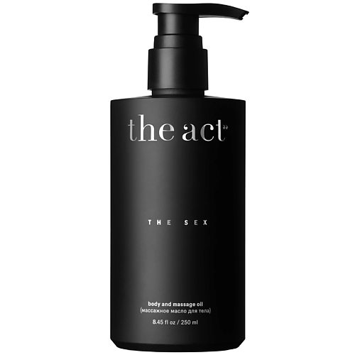THE ACT Массажное масло для тела интимное THE SEX