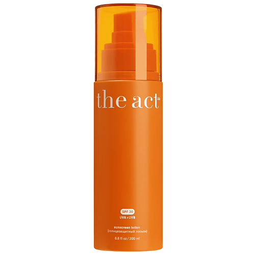 THE ACT Солнцезащитный лосьон для лица и тела SPF 30