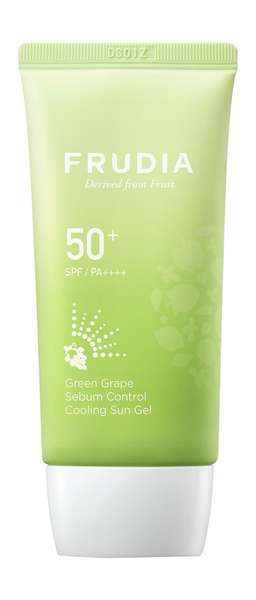 Frudia Green Grape Sebum Control Cooling Sun Gel SPF 50+/PA++++