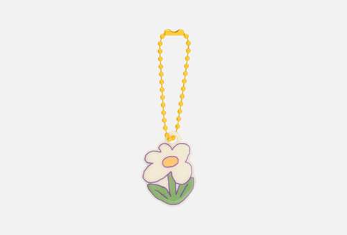 Мягкий брелок для ключей | Dailylike | 03 Egg flower