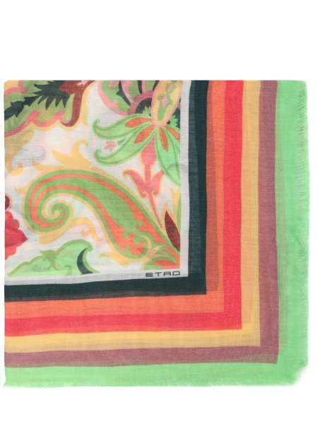 Платок из модала и хлопка, ETRO, WAYA0001 AK687X0805