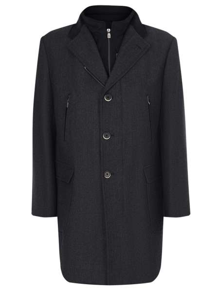 Пальто шерстяное, CORNELIANI, 1304314/1583