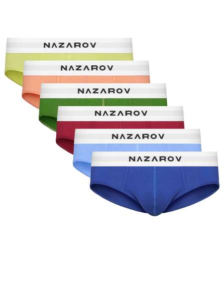 Комплект хлопковых брифов, NAZAROV, 000117