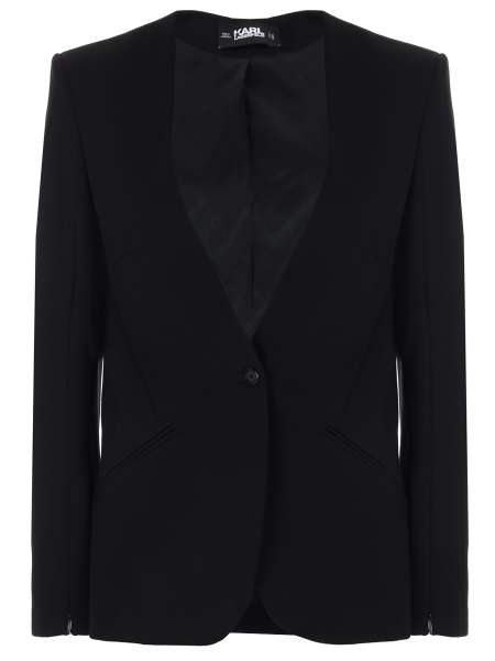 Жакет из вискозы, KARL LAGERFELD, 225W1400