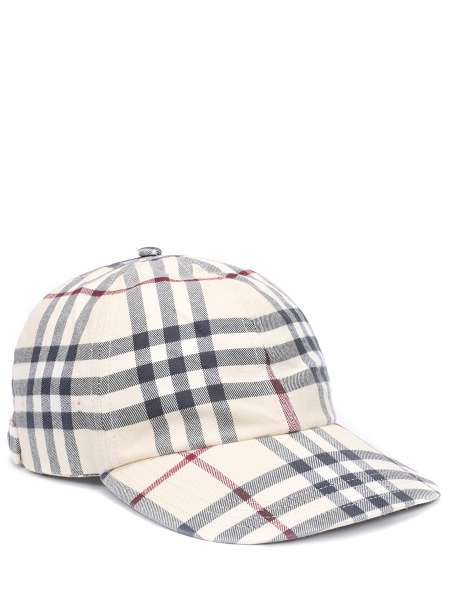 Бейсболка хлопковая, BURBERRY, 8073370 A1450