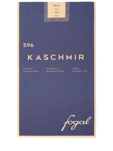 Колготки из шелка и кашемира, FOGAL, 596KASCHMIR875