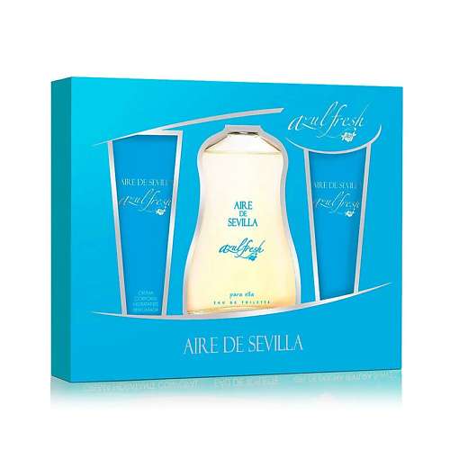 INSTITUTO ESPANOL Набор Aire de Sevilla Azul Fresh: Туалетная вода + Крем для тела + Гель для душа
