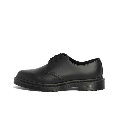 Dr.Martens 1461 MONO Кожа Винтажная модель Низкие повседневные кроссовки Унисекс Черные
