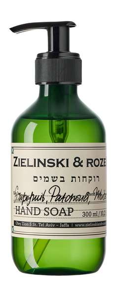 Zielinski & Rozen Grapefruit, Patchouli, White Rose Hand Soap