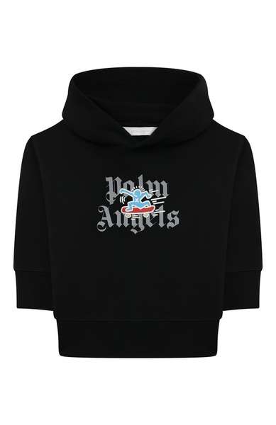 Детское: Хлопковое худи Palm Angels