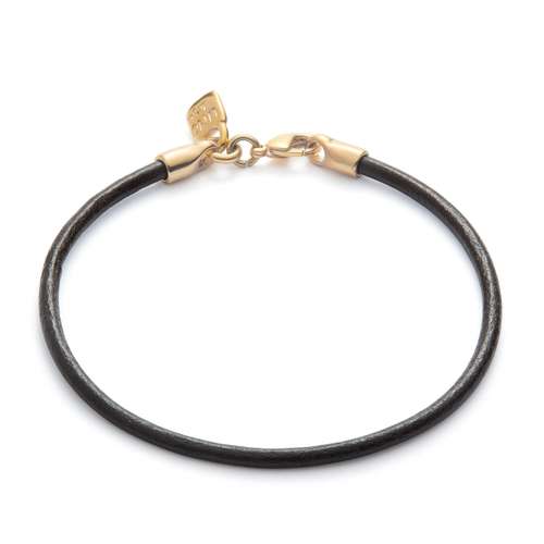 Кожаный браслет Hazte Uno, с золотом PUL2498ORO0000U