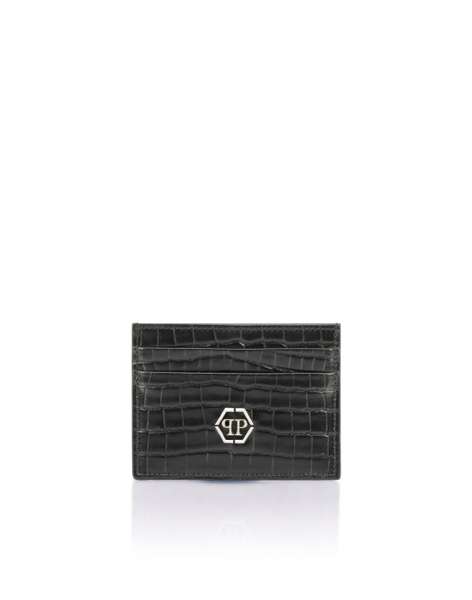 Картхолдер кожаный, PHILIPP PLEIN, SAFA-MVG0546-PLE010N_02