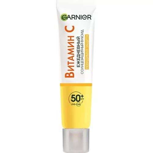 GARNIER Ежедневный солнцезащитный флюид "Невидимая Защита" SPF 50+ Bright Complete