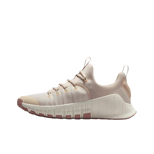 Nike Free Metcon 6 Устойчивые к истиранию низкие кроссовки для тренировок женские бежево-розовые