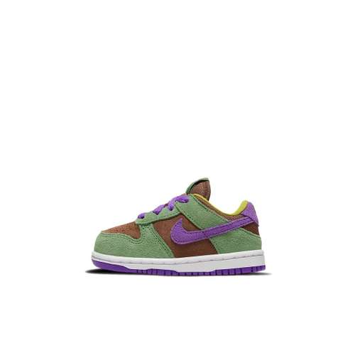 Nike Dunk SP 'Veneer' Ugly Duckling Искусственная замша Низкие кеды для скейтбординга Коричневый Зеленый