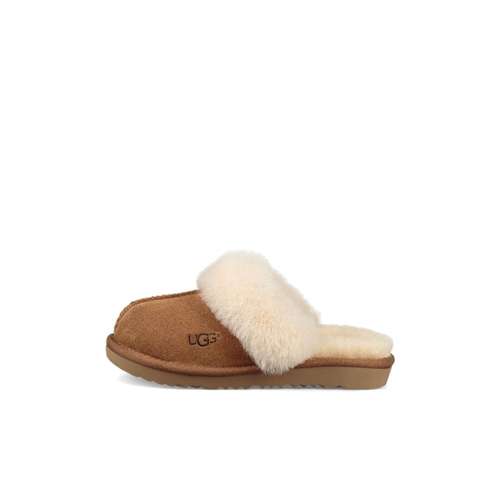 Детские UGG Anti KICK Амортизация Домашние тапочки для детей Каштановый