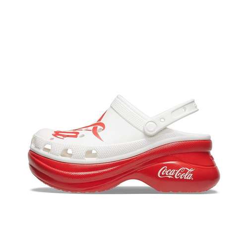 Coca Cola x Crocs Классическая сандалия Кит ЭВА Сабо Женская Белая Красная