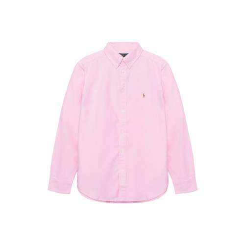 Polo Ralph Lauren Повседневная рубашка SS23 Стандартный размер Розовый Детский
