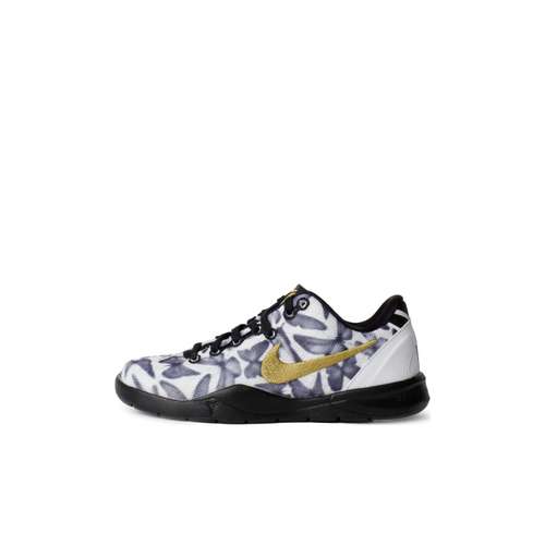 Nike Kobe 8 Protro PS (PS) Low Топ Детские Баскетбольные Кроссовки Белый Золото Детские Возраст 3-7 Лет