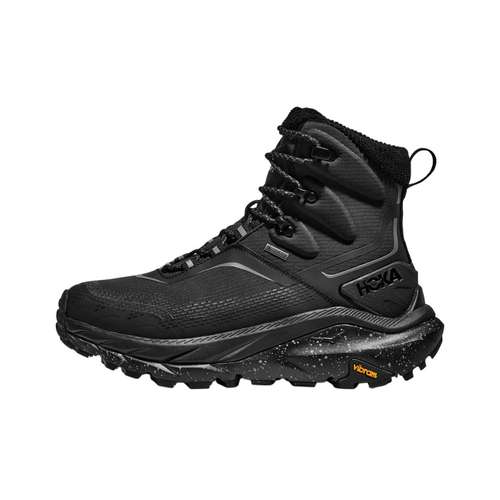 HOKA ONE ONE Kaha 2 Противоскользящая Устойчивая к износу Высокий Топ Походная обувь Женская Черная