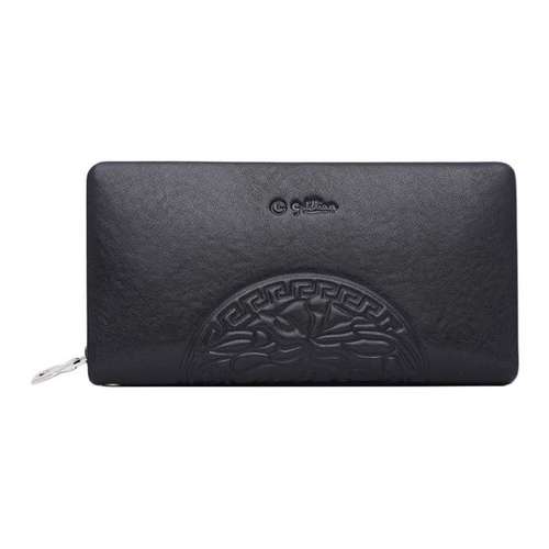 GOLDLION Кошелек из коровьей кожи стандартный (стандартный) мужской черный