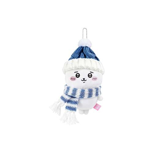 Miniso X chiikawa Усаги Хачиваре Чиикава Зимний Красный Синий Черный Шарф Плюшевые брелки H9,5 10 10,5 11см
