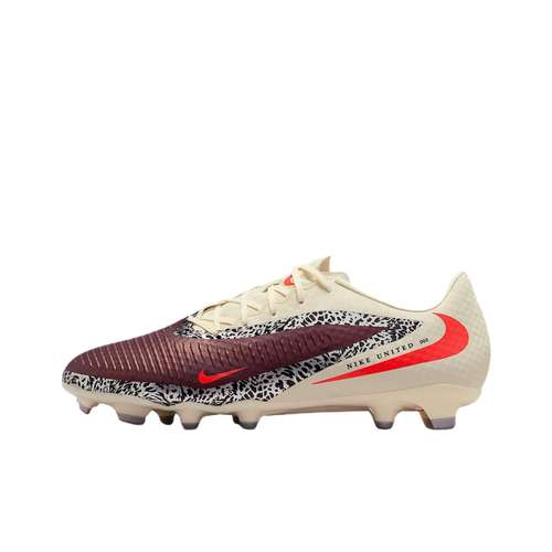 Nike Phantom 6 Футбольные бутсы Унисекс Бежевый Красный