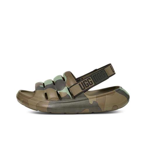 UGG Стильные Сандалии Мужские Мохово-Зеленые