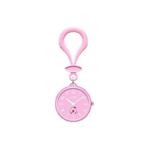 Miniso Кварцевый механизм ТПУ (TPU) шнуровка китайские часы унисекс розовый циферблат