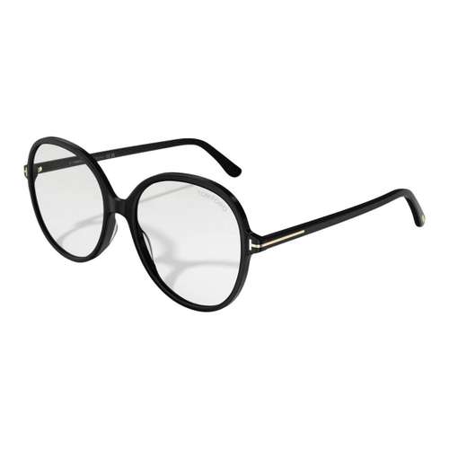 TOM FORD Круглые очки с диоптриями Женские Черные Черепаховые