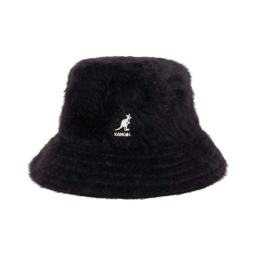 KANGOL Ангора Шерсть Модакрил Нейлон Шляпа ведрообразной формы Мужская Черная