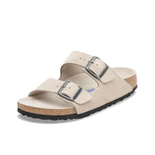 Биркенсток Arizona Обувь Birkenstock Унисекс Перламутрово-Белый Узкая Версия