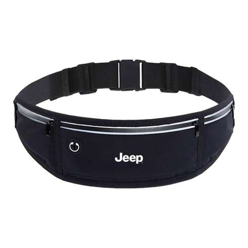 Jeep Нейлоновый чехол для телефона поясная сумка (бандана) унисекс черный
